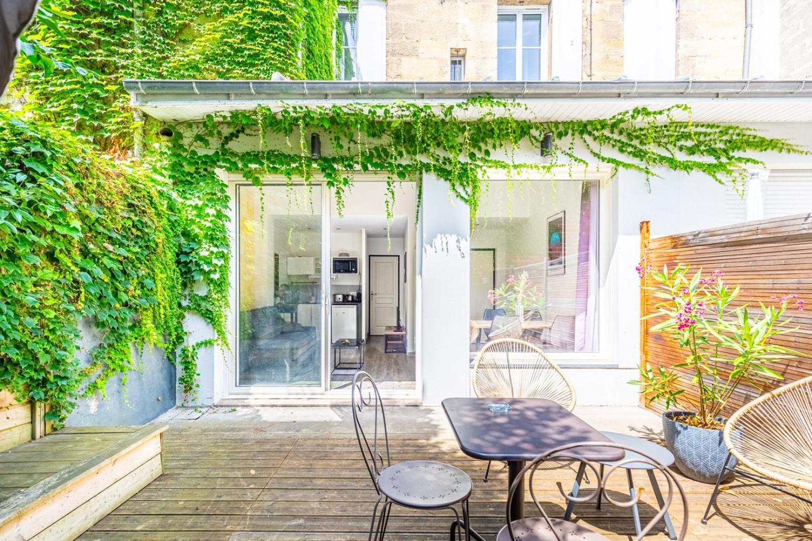 Appartement Charmant Bordeaux Centre Exterior foto