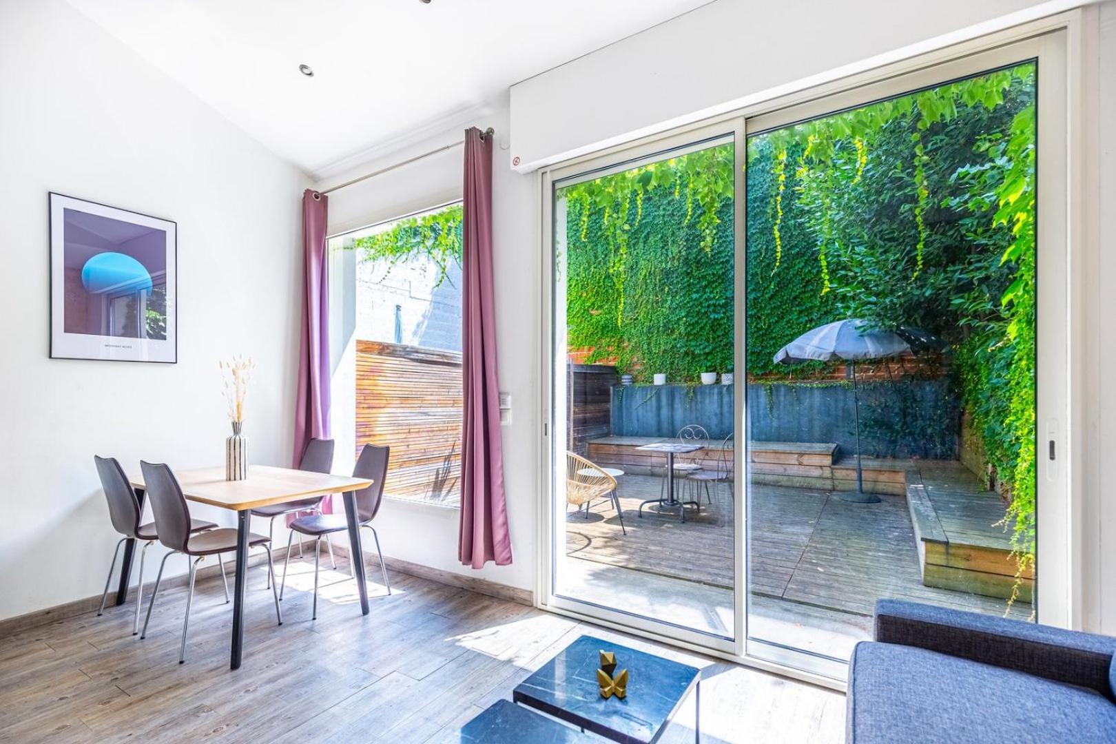 Appartement Charmant Bordeaux Centre Exterior foto