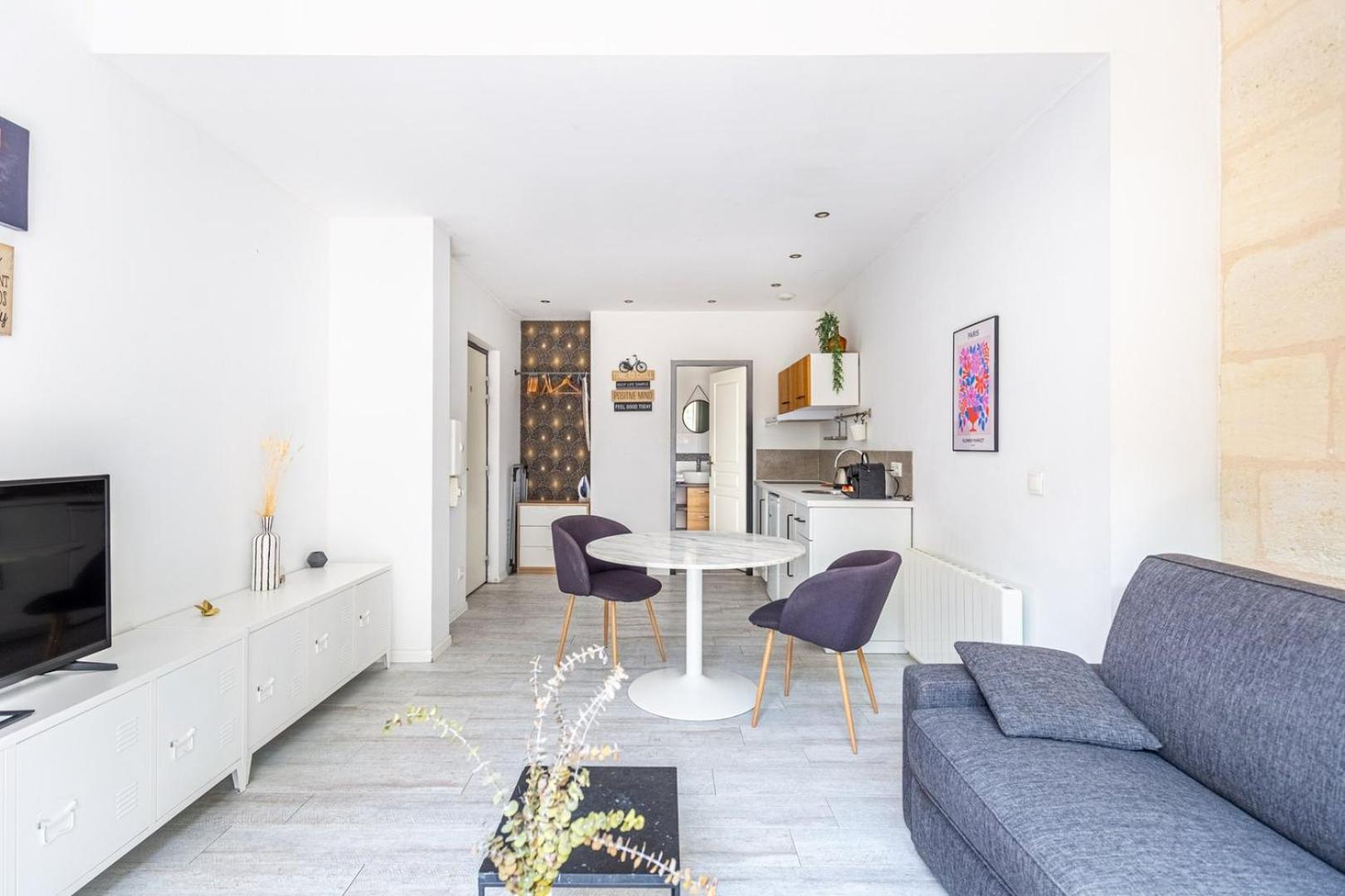 Appartement Charmant Bordeaux Centre Exterior foto